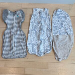 NEST & Love to Dream swaddle up Transition sleeping bag